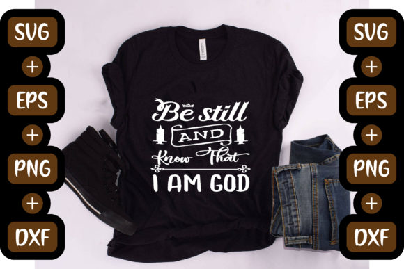 Be Still and Know Graphics for Faith-Based Crafts