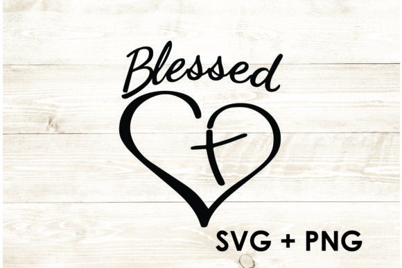 Blessed Heart Jesus Christian Graphics for Faith Crafts