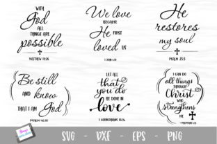 Christian Bundle Graphics for Editorial Crafts